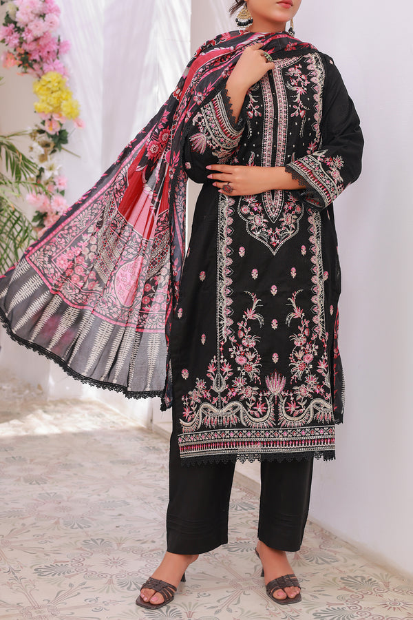 3 Piece - Embroidered Lawn Suit